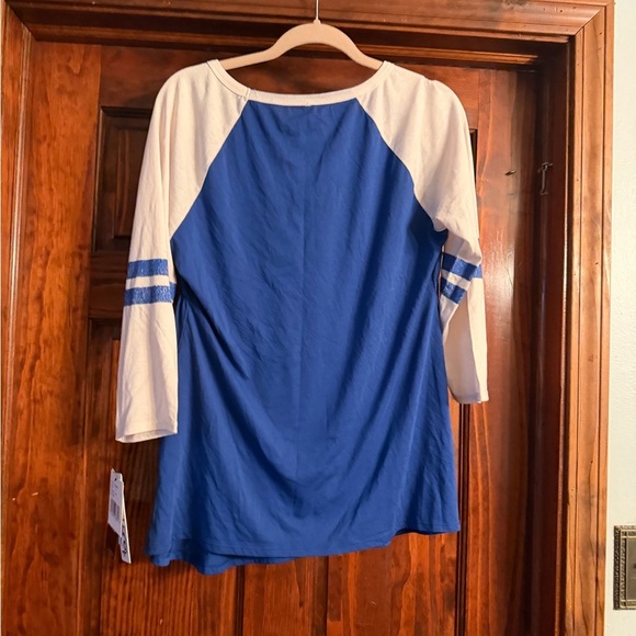 NFL Women's Blue Colts Maternity Apparel Top - Picture 3 of 4